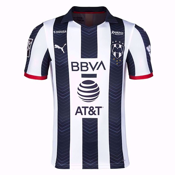 Tailandia Camiseta Monterrey 1ª Kit 2019 2020 Azul Blanco